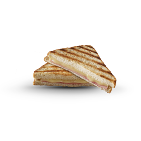 Toast with Ham & Edam Cheese