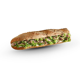 Whole wheat Baguette with Tuna