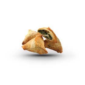 Traditional Triangle Mini Spinach Pie Piece