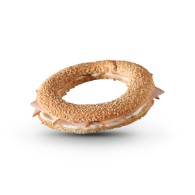 Filled Baked roll with Turkey
