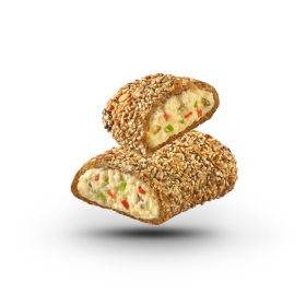 Whole Grain Kourou Pie with Mediterranean Filling