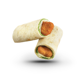 Tortilla with Chicken Nuggets & Parmezan t. Cheese Half