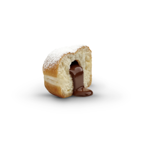 Beignet with Hazelnut Praline filling Piece