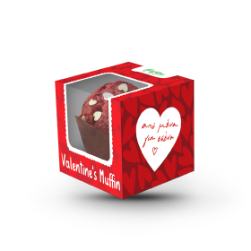 Valentine's Muffin Tεμάχιο