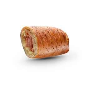 Handmade Bacon Stromboli