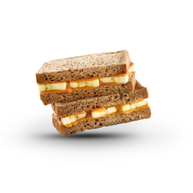 Τoast with Peanut Butter & Banana