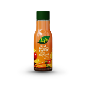 Life Apple Orange Carrot 400ml