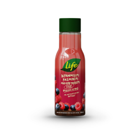 Life Cranberry, Raspberry 400ml